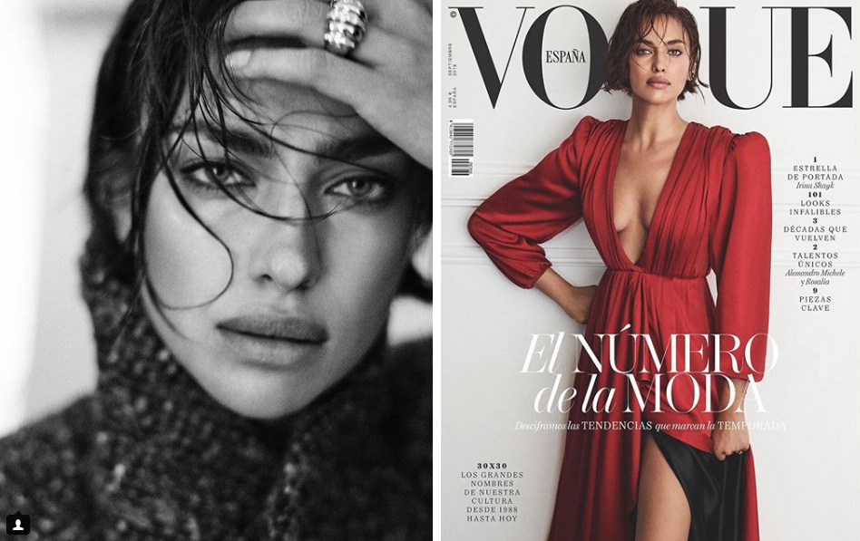 Irina Shayk, portada de Vogue España para el mes de septiembre - Daylight  Studios