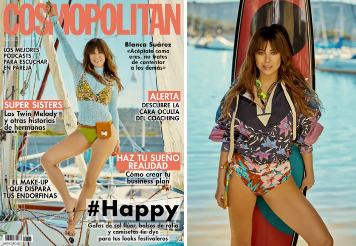 Blanca Suárez, portada de la revista Cosmopolitan de mayo - Daylight Studios